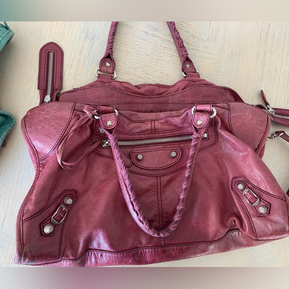 Balenciaga city with strap